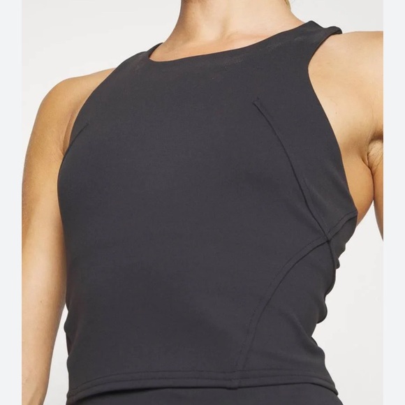Lululemon Wunder Train Racerback Black Crop Top Size 12 - Picture 5 of 9